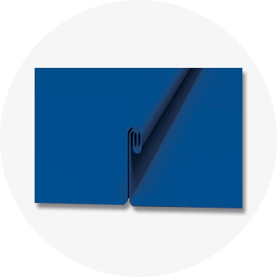 ML150 1½-Inch Mechanical Lock Panel Metal Roofing