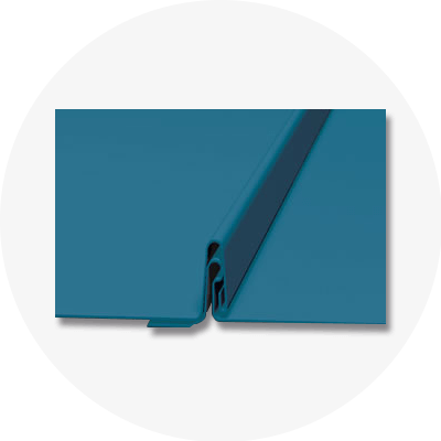 NS100 1-Inch Nail Strip Panel Metal Roofing