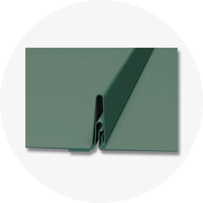 NS150 1½-Inch Nail Strip Panel Metal Roofing