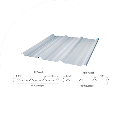 R-Panel Metal Siding
