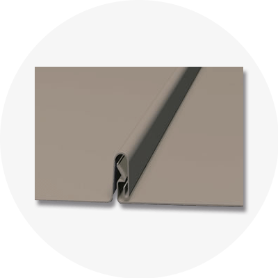 SL100 1-Inch Snap Lock Panel Metal Roofing